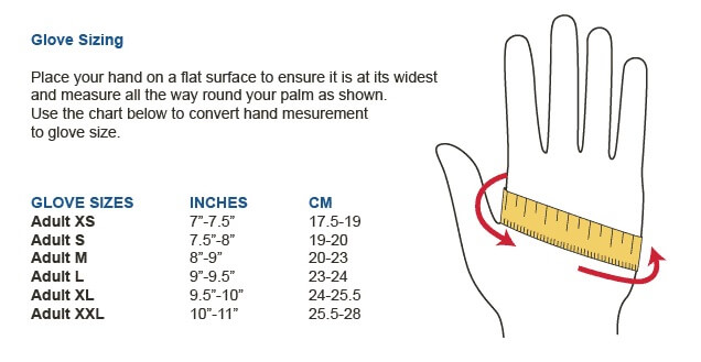 extr glovessizing