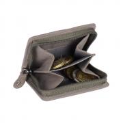 GREENBURRY leather Mini-RV coin Wallet, Vintage (1683-29/GR)